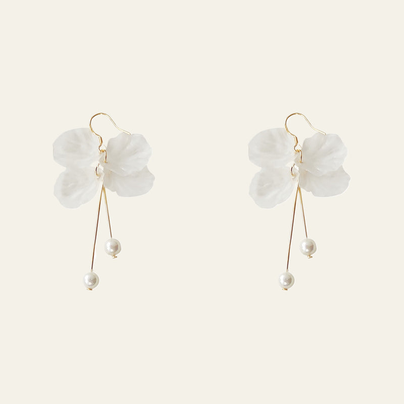 Whimsical Floral Frop Earrings