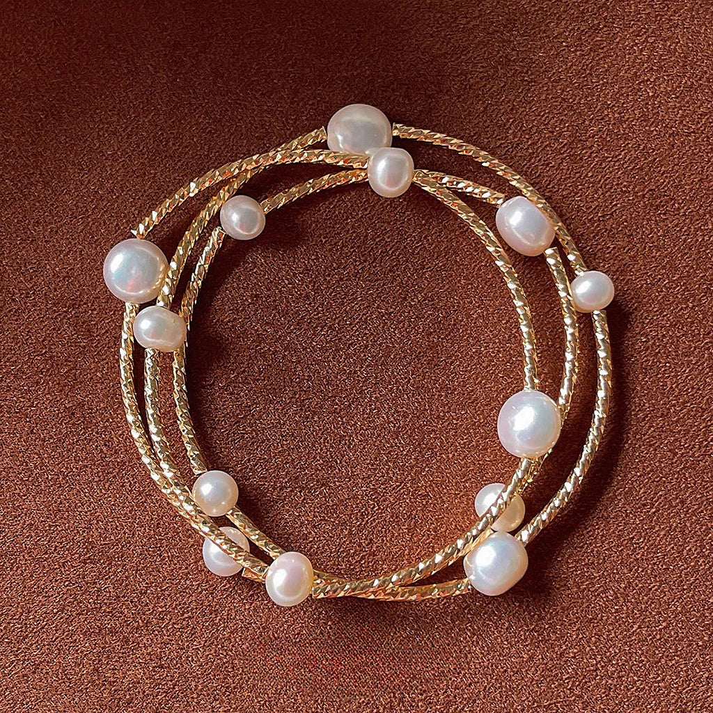 Twinkling Pearl Whisper Bracelet & Necklace