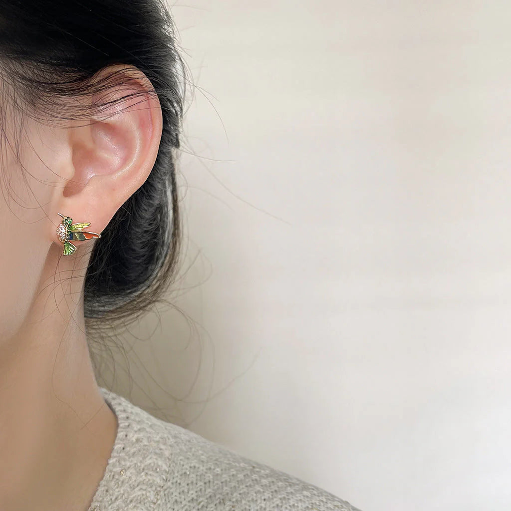 Hummingbird Stud Earrings