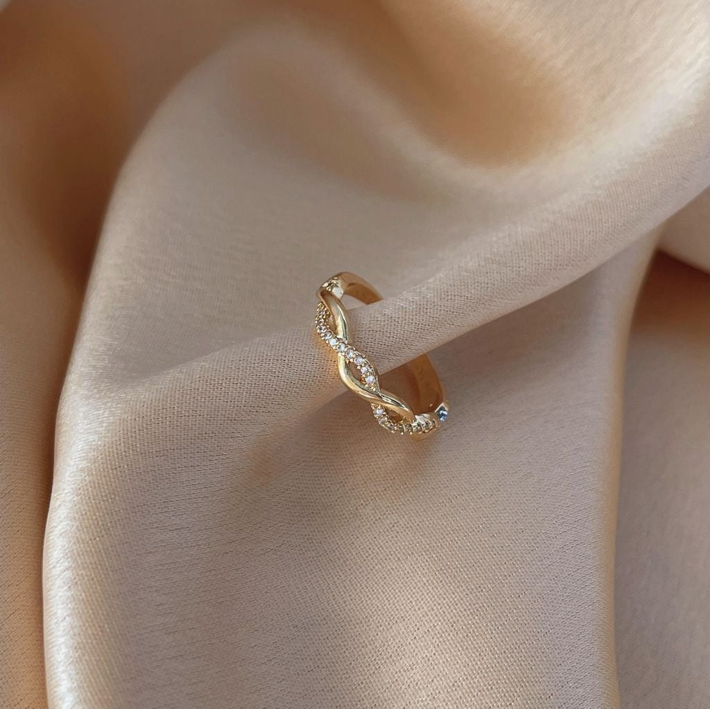 Gold Twist Ring