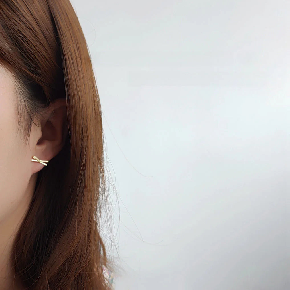 Bowknot Stud Earrings