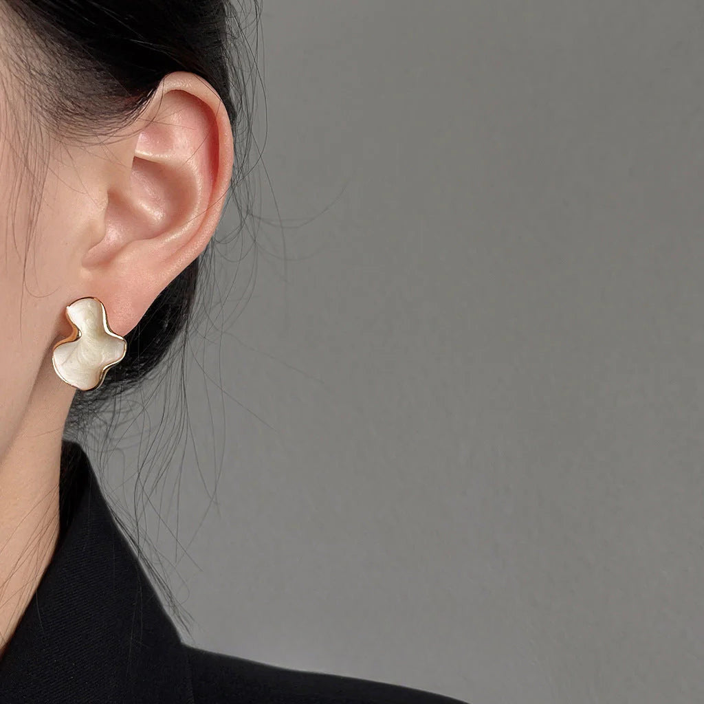 Artistic Geometric Stud Earrings