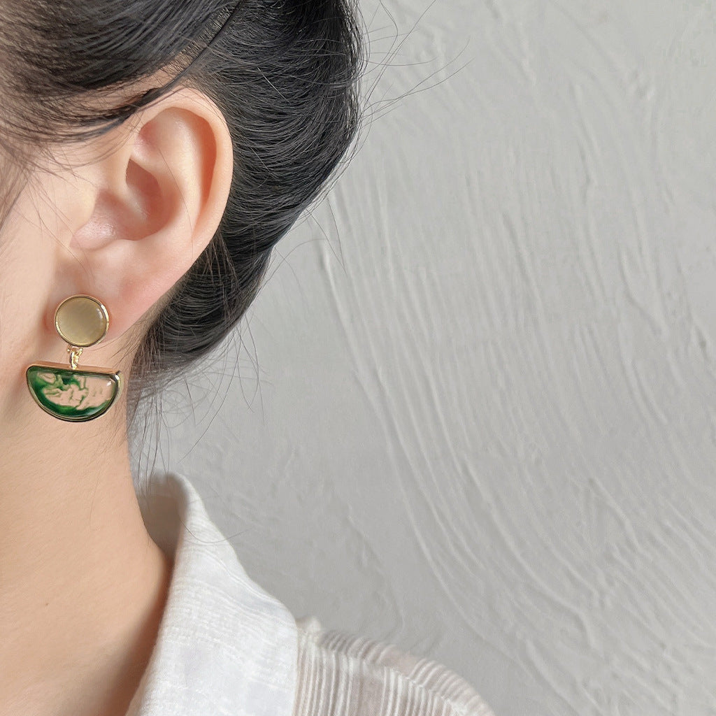 Earthy Harmony Dangle Earrings