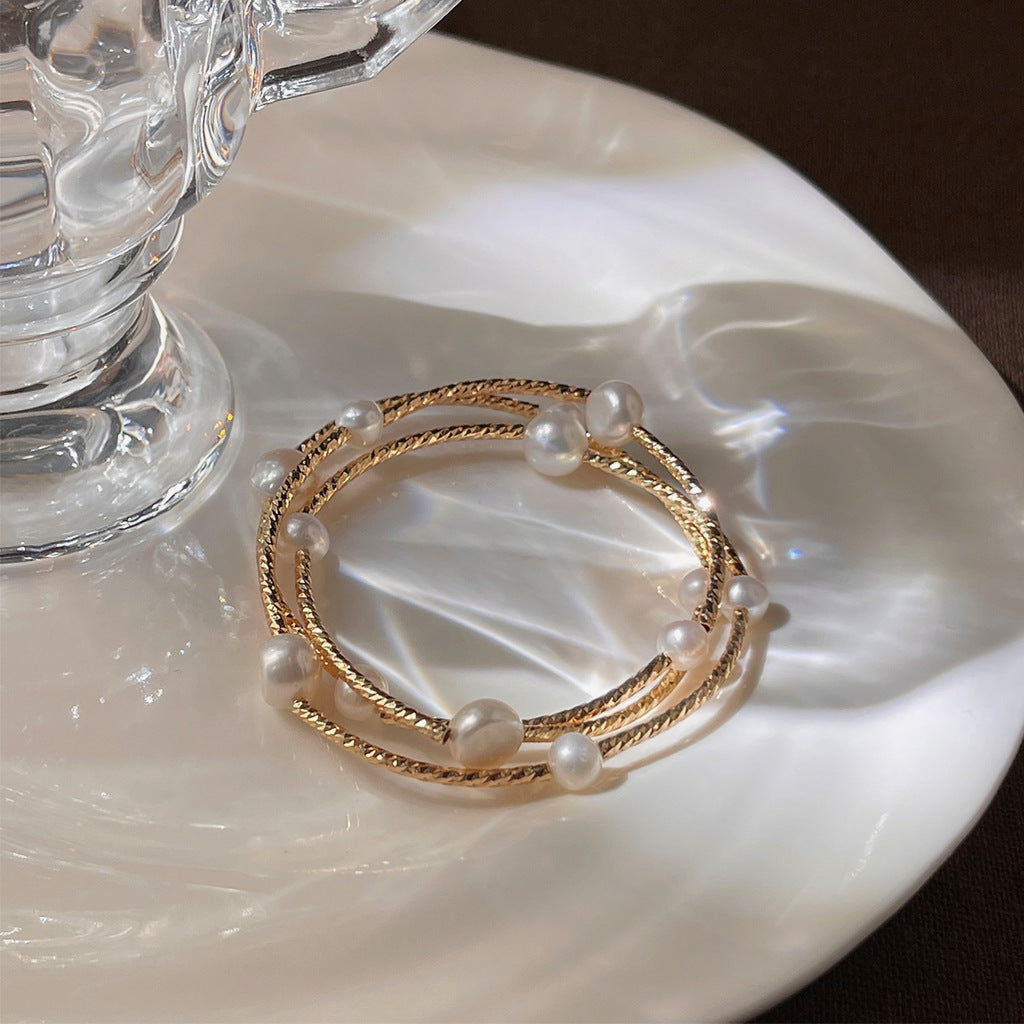 Twinkling Pearl Whisper Bracelet & Necklace