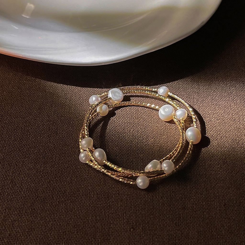 Twinkling Pearl Whisper Bracelet & Necklace