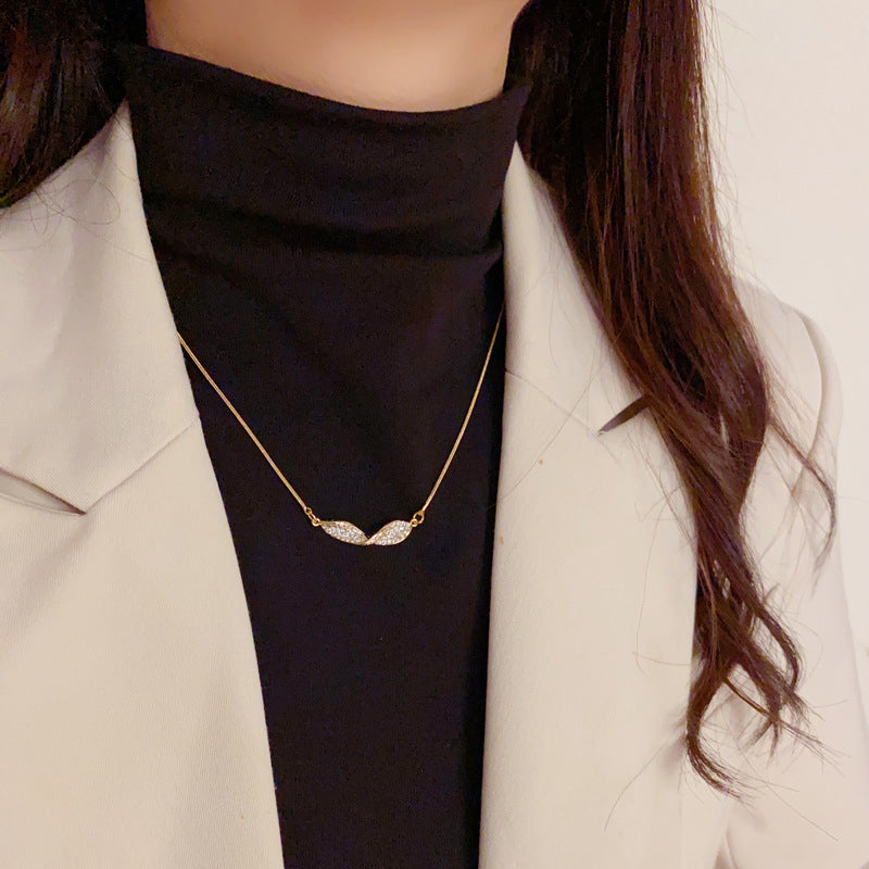 Angel Wing Whisper Necklace