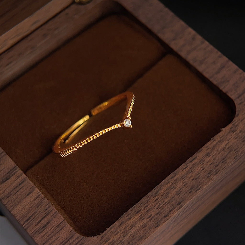 Garnet Tiara Ring Set