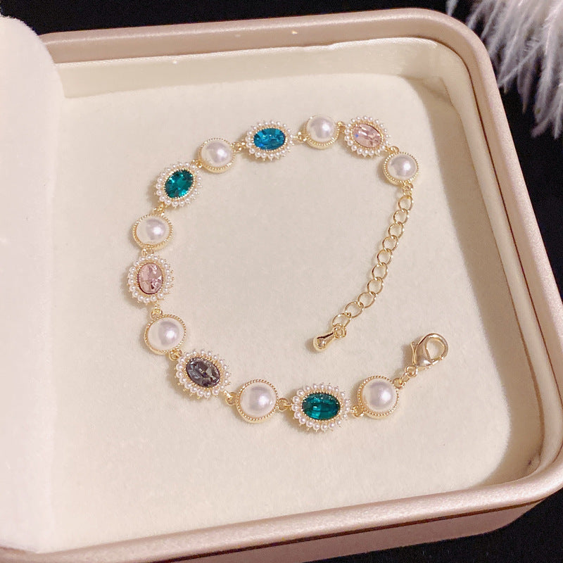 Rainbow Pearl Dream Bracelet
