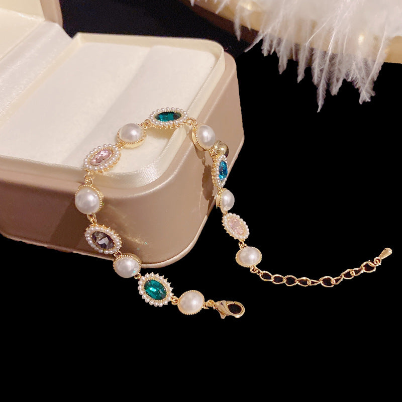 Rainbow Pearl Dream Bracelet