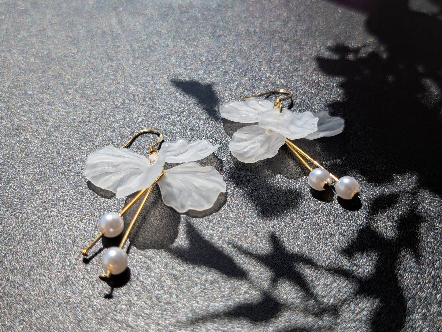 Whimsical Floral Frop Earrings
