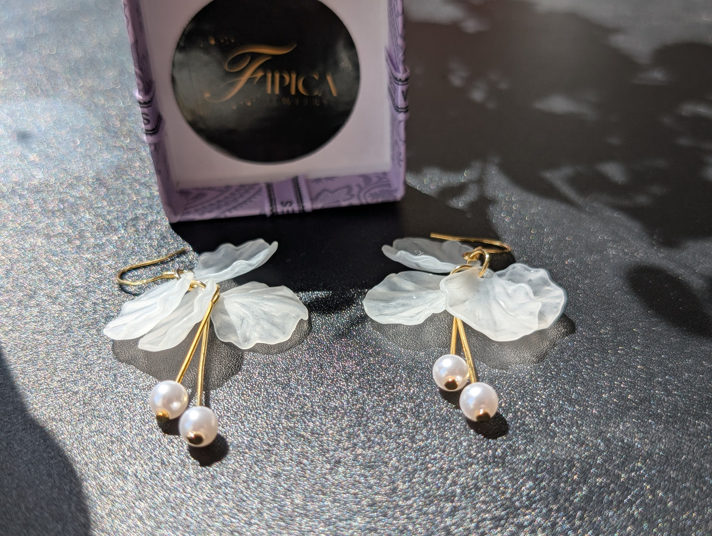 Whimsical Floral Frop Earrings