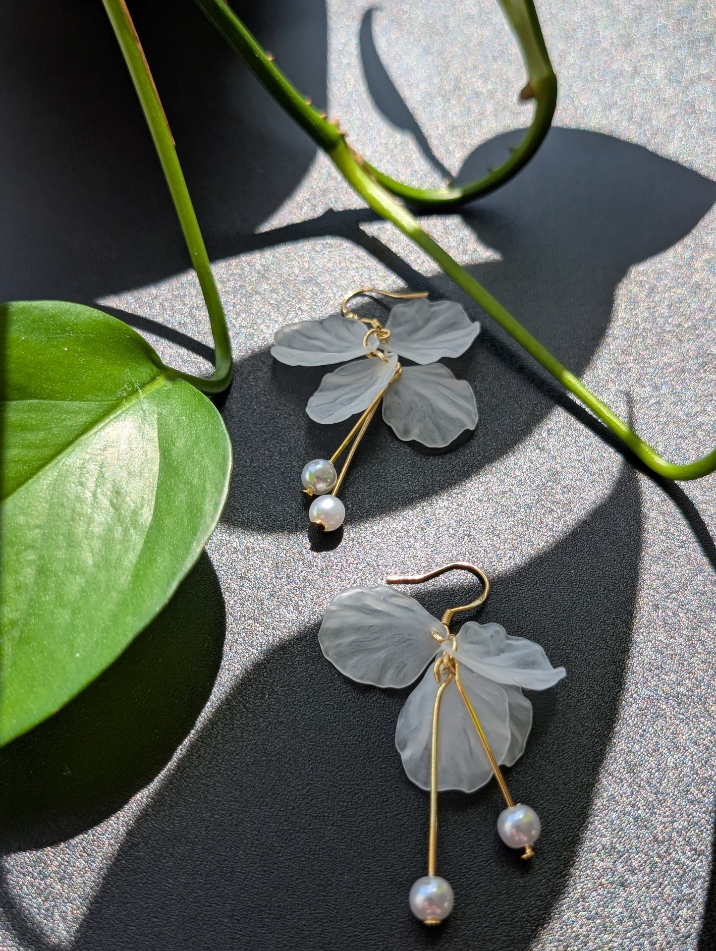 Whimsical Floral Frop Earrings
