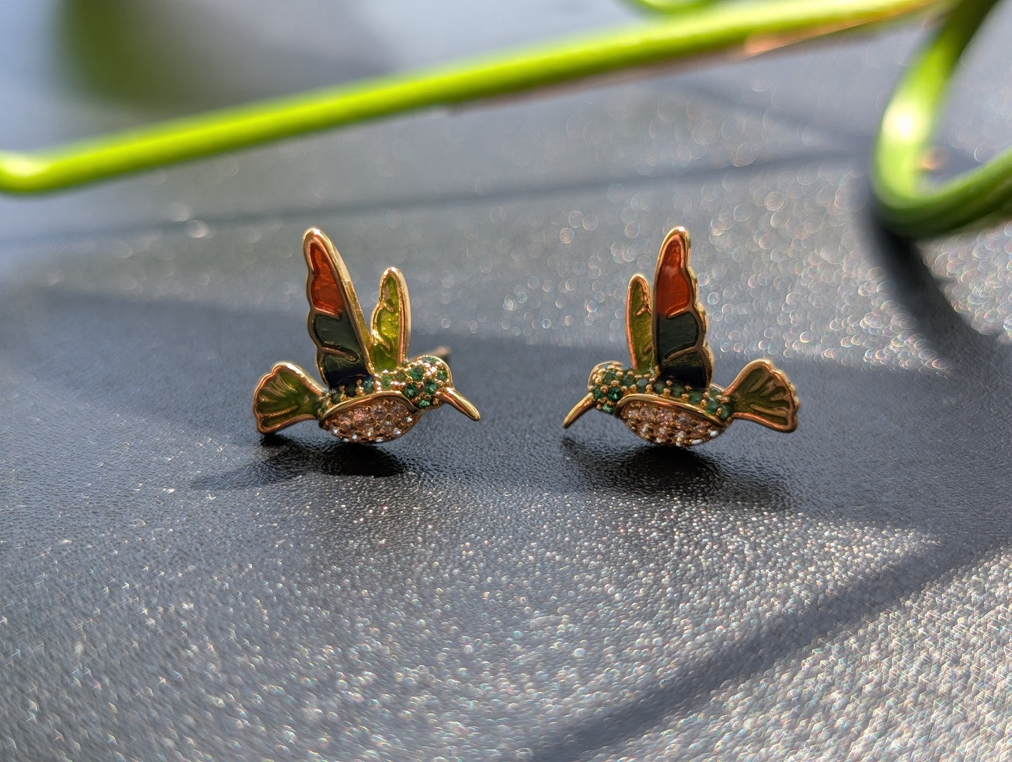 Hummingbird Stud Earrings