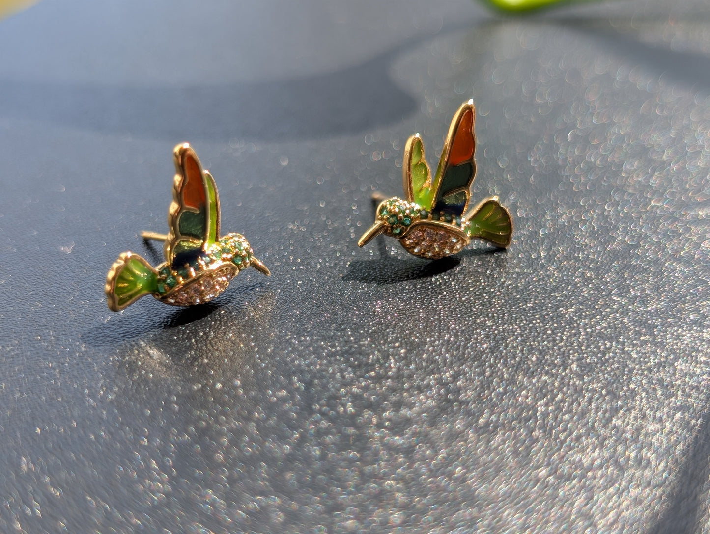 Hummingbird Stud Earrings