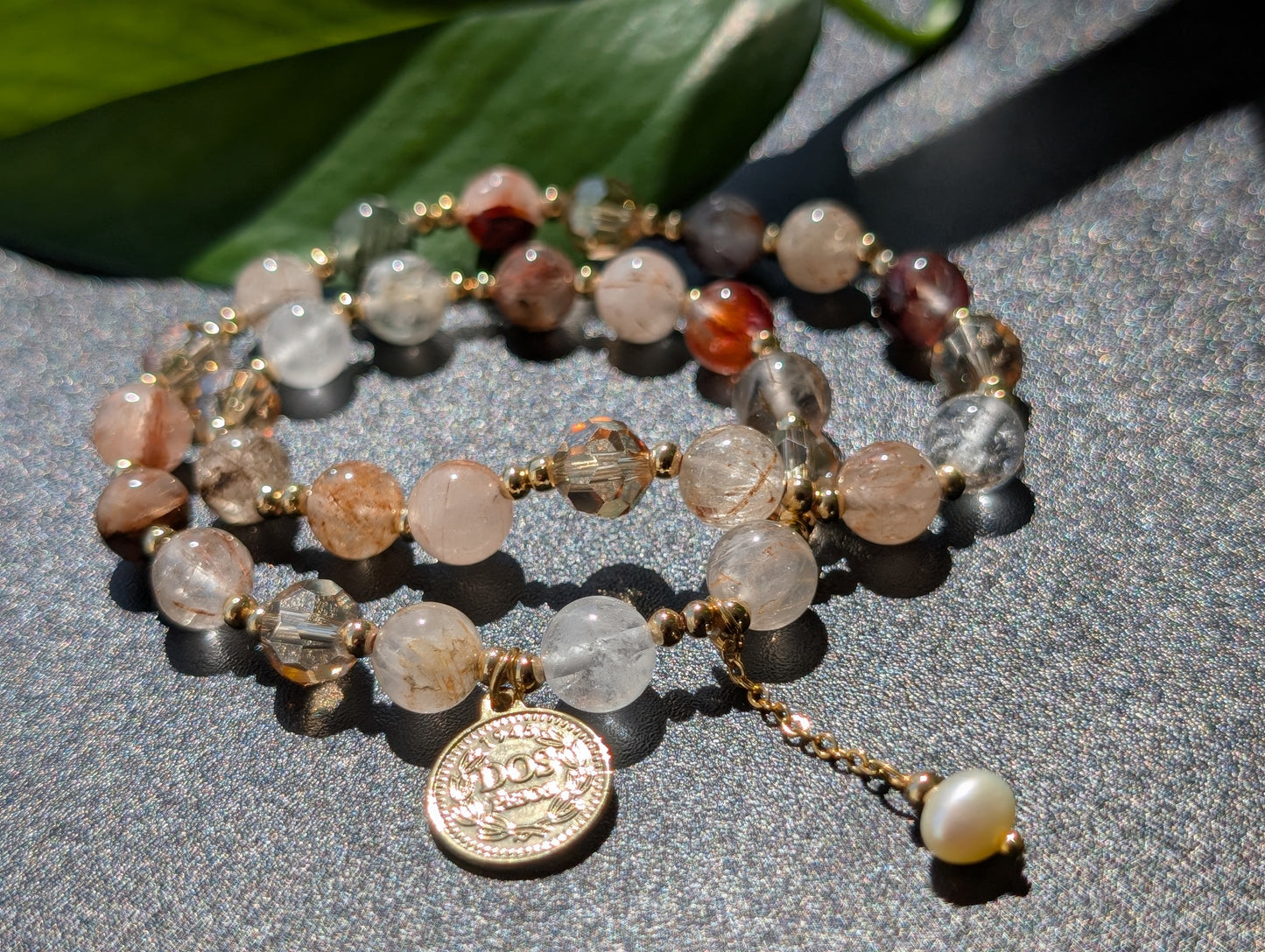Vintage Charm Beaded Layer Bracelet