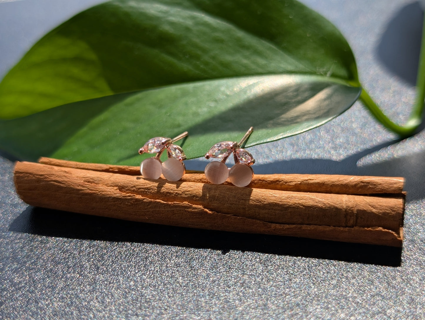 Cherry Opal Earring