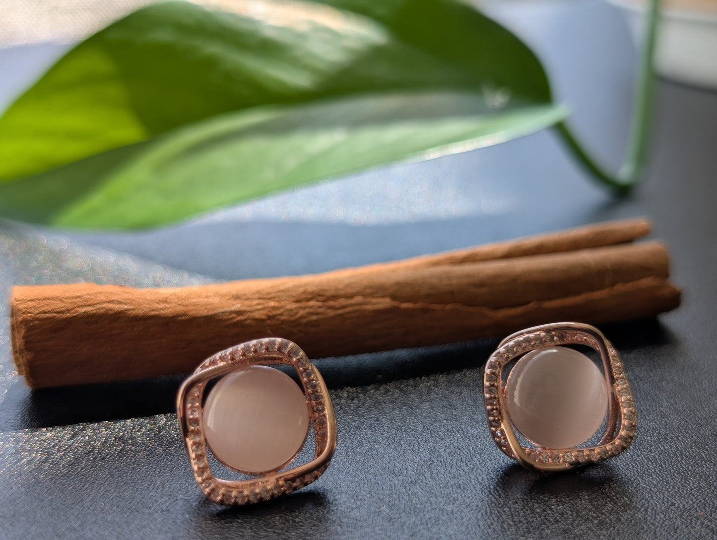 Purr-fect Opal Glow Earrings (Stud or Clip-On!)