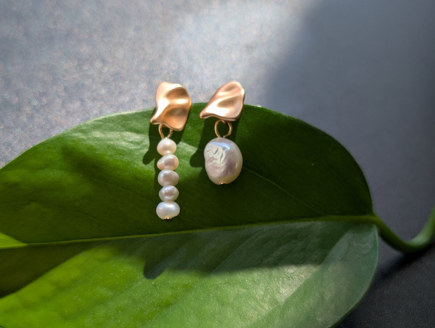 Baroque Freshwater Pearl Drop Earrings