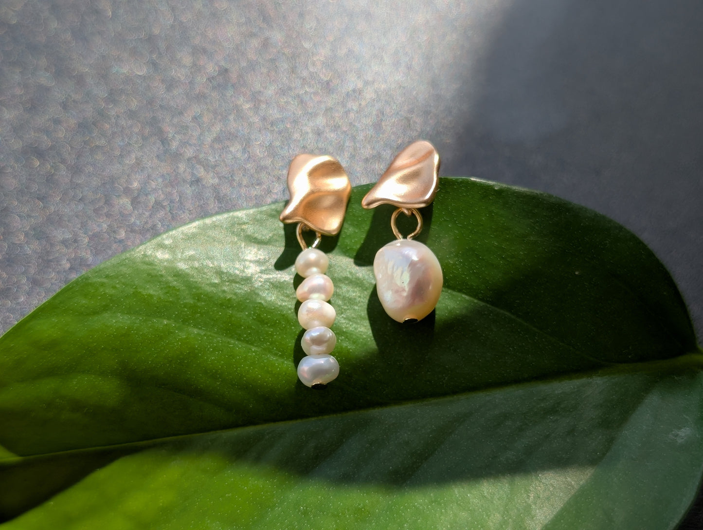Baroque Freshwater Pearl Drop Earrings