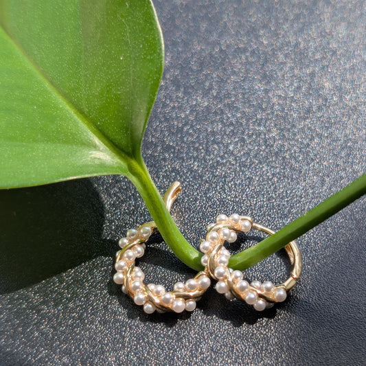 Twilight Pearl Vine Huggies