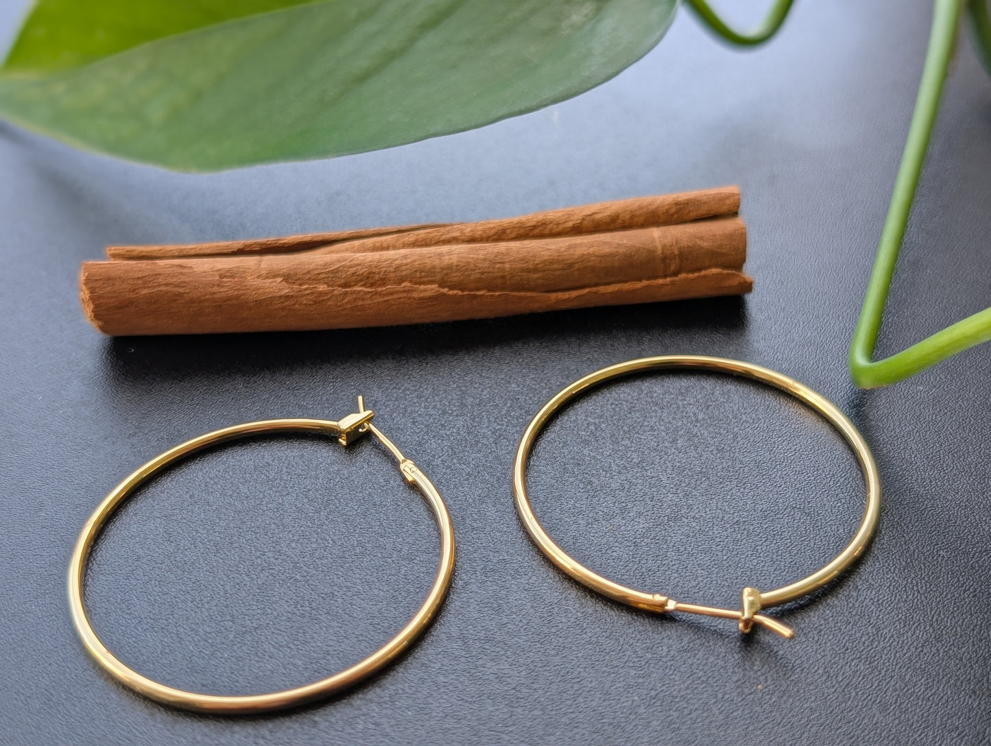 Classic Gold Hoop Earrings