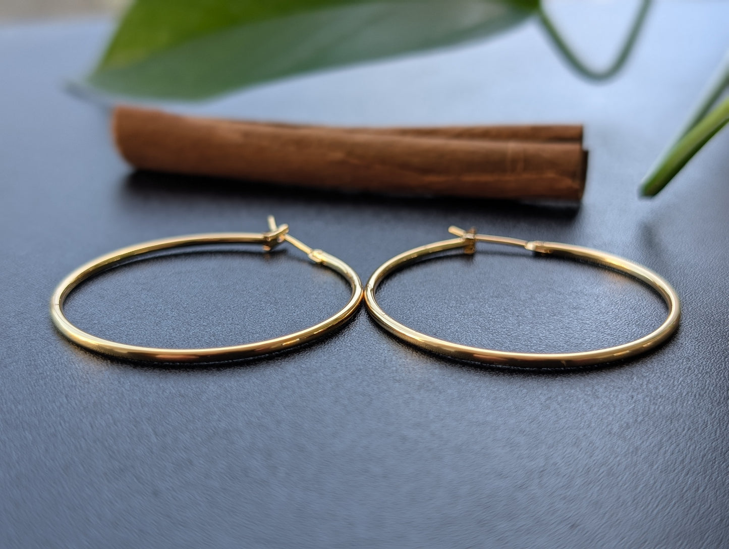 Classic Gold Hoop Earrings