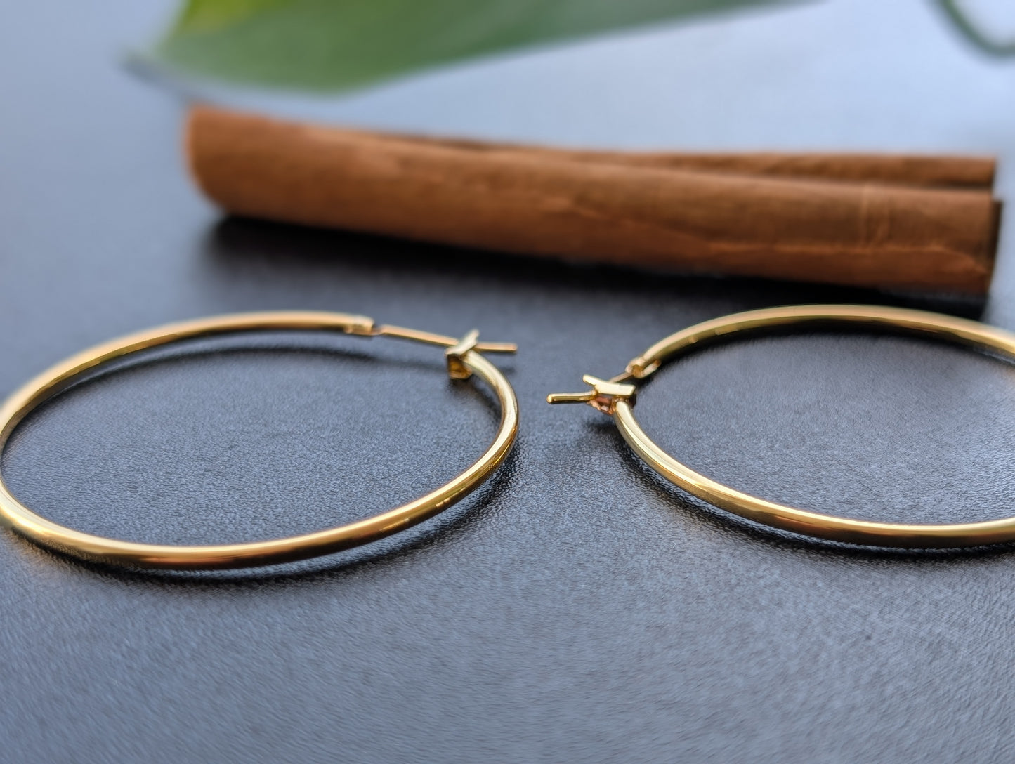 Classic Gold Hoop Earrings