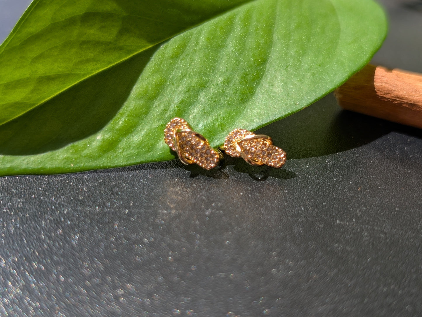 Sparkly Flip-Flop Fun Clip-On (No Piercing Needed!)