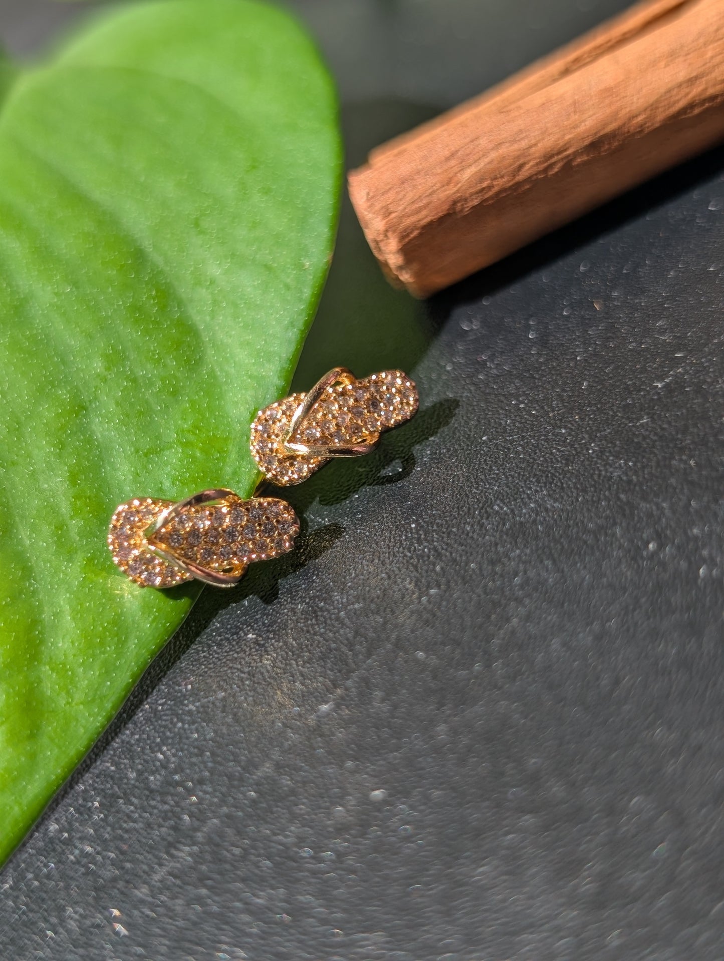 Sparkly Flip-Flop Fun Clip-On (No Piercing Needed!)