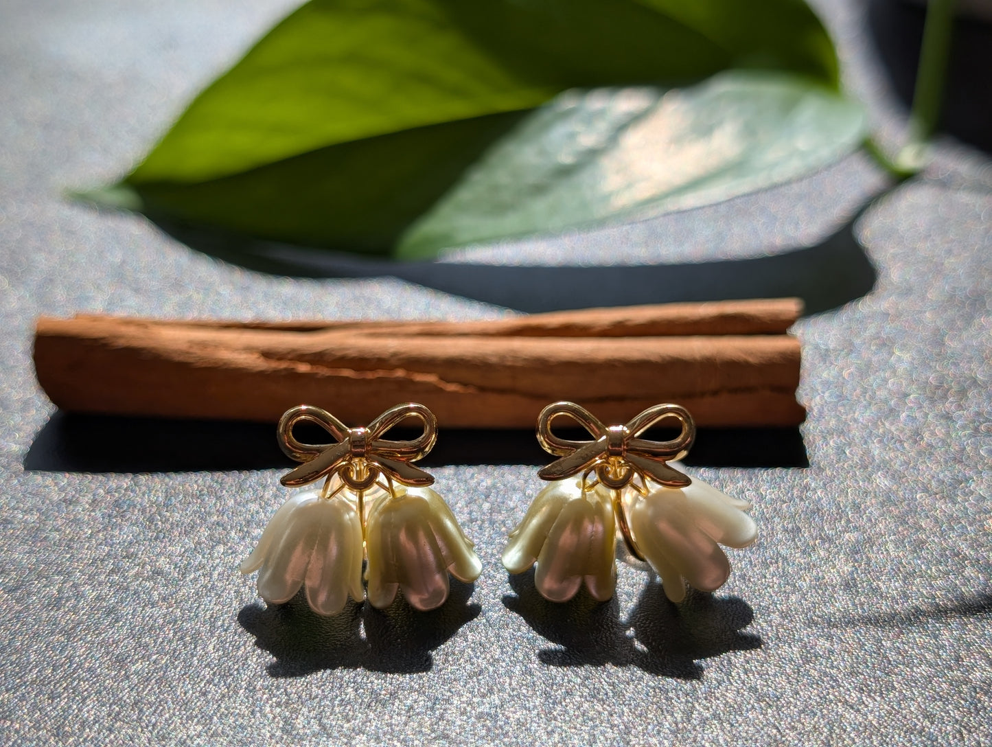 Sweet Lily Bloom Clip-Ons (No Piercings Needed!)