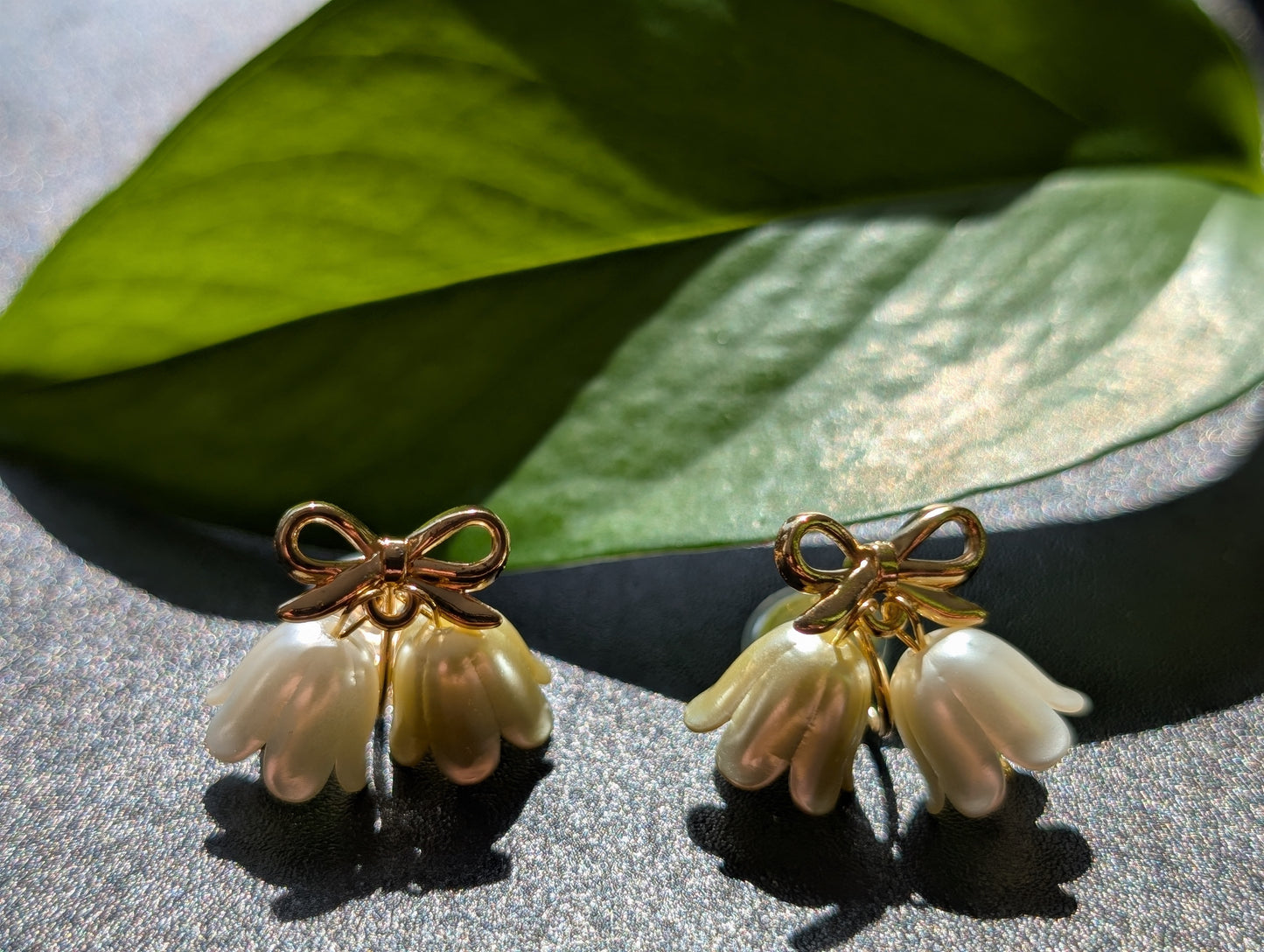 Sweet Lily Bloom Clip-Ons (No Piercings Needed!)