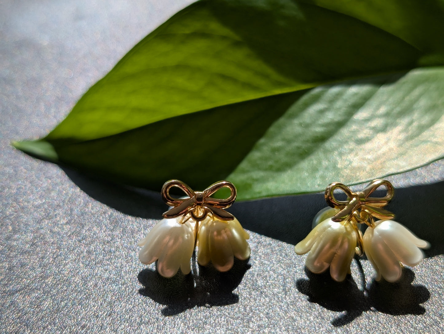 Sweet Lily Bloom Clip-Ons (No Piercings Needed!)