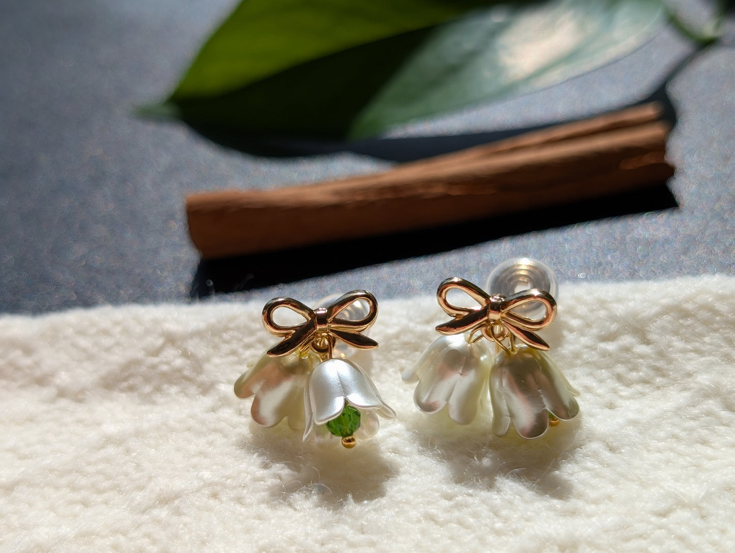 Sweet Lily Bloom Clip-Ons (No Piercings Needed!)