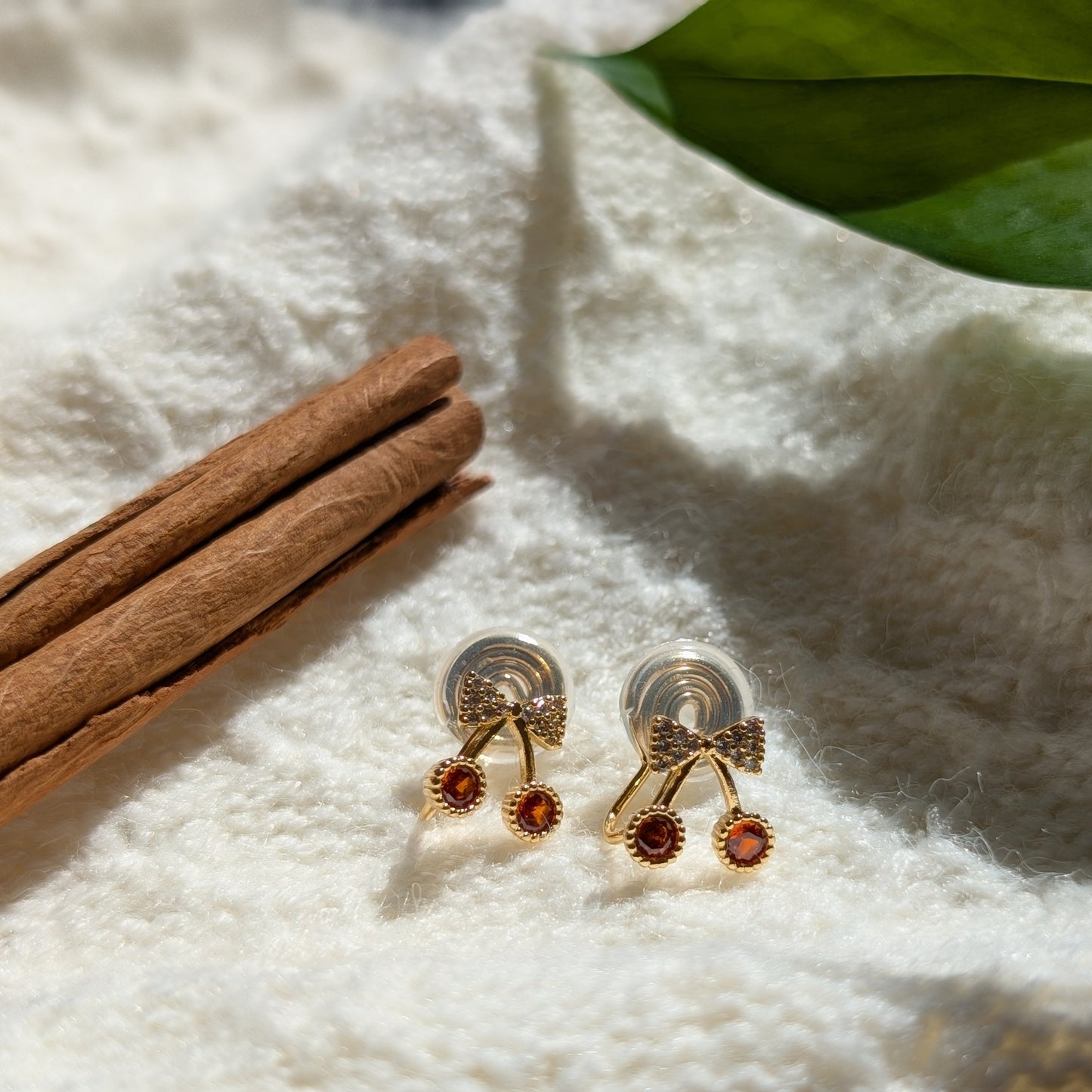 Cherry Sweetness Clip-Ons (No Piercings Needed!)