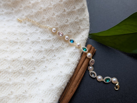 Rainbow Pearl Dream Bracelet