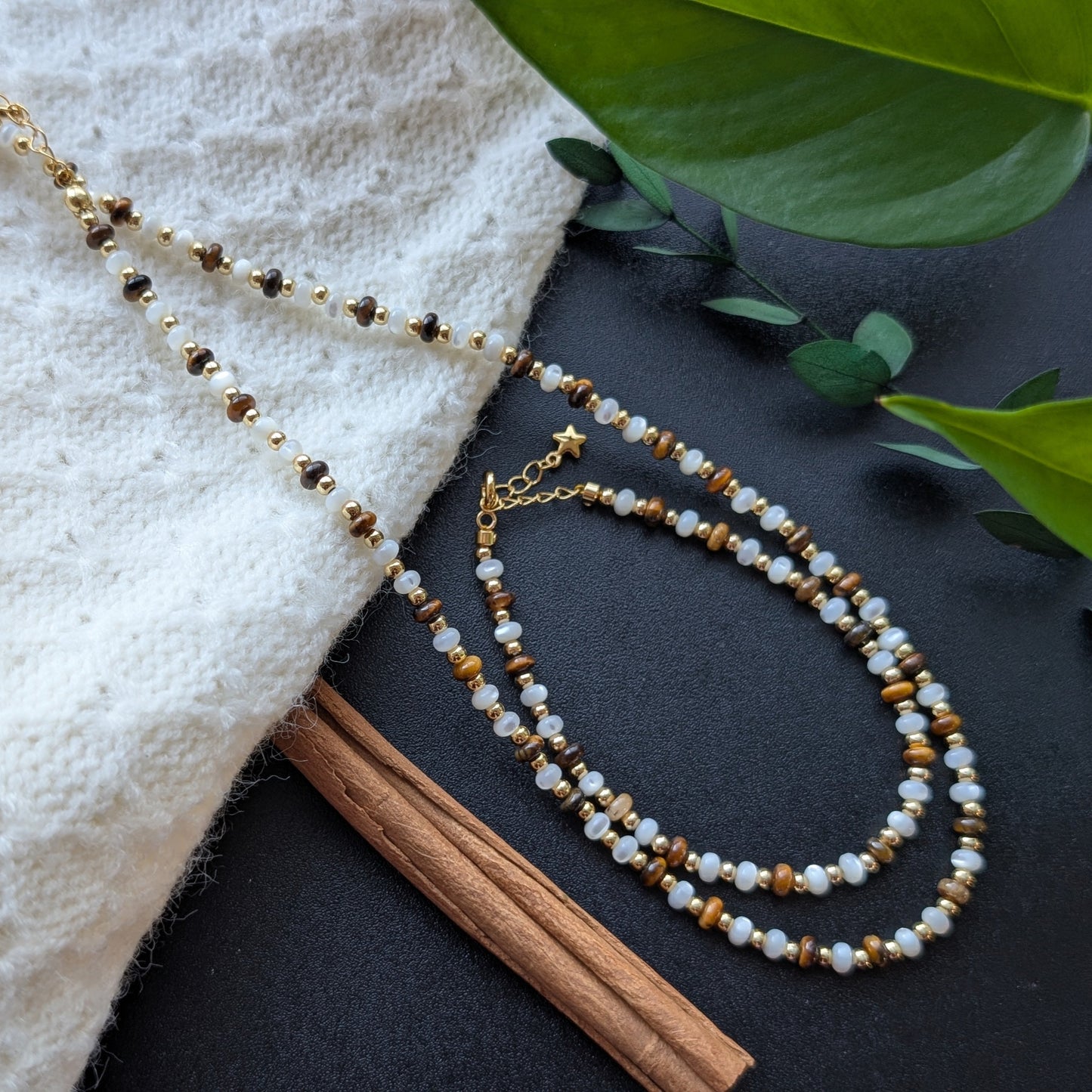 Mystic Shell & Tiger's Eye Duo