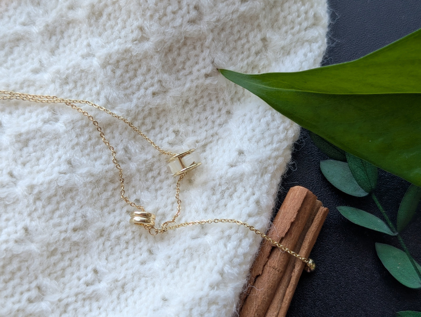 Opal Roller Necklace