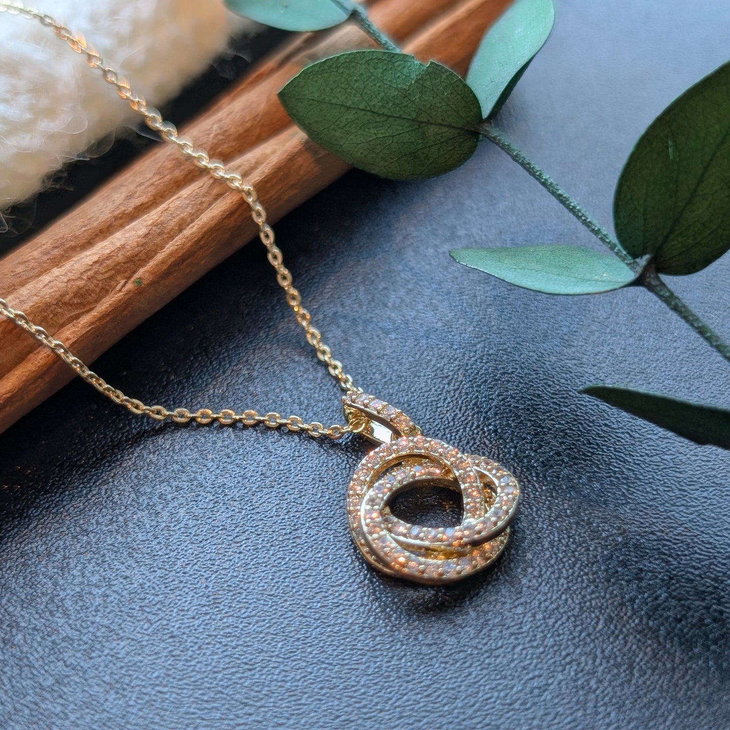 Twirl of Sparkle Necklace