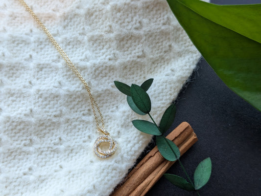 Twirl of Sparkle Necklace