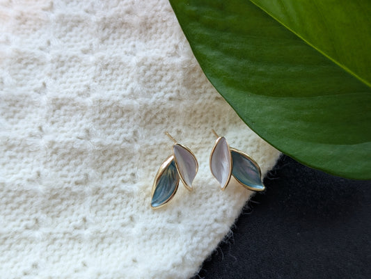 Leaf Stud Earrings