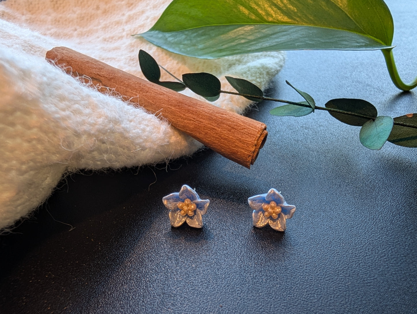 Flower Stud Earrings
