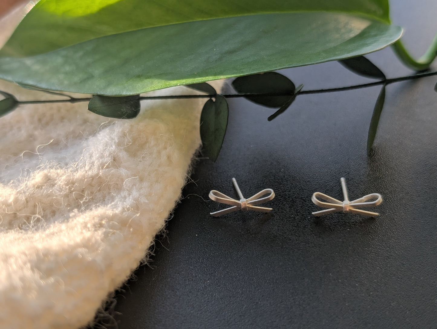 Bowknot Stud Earrings
