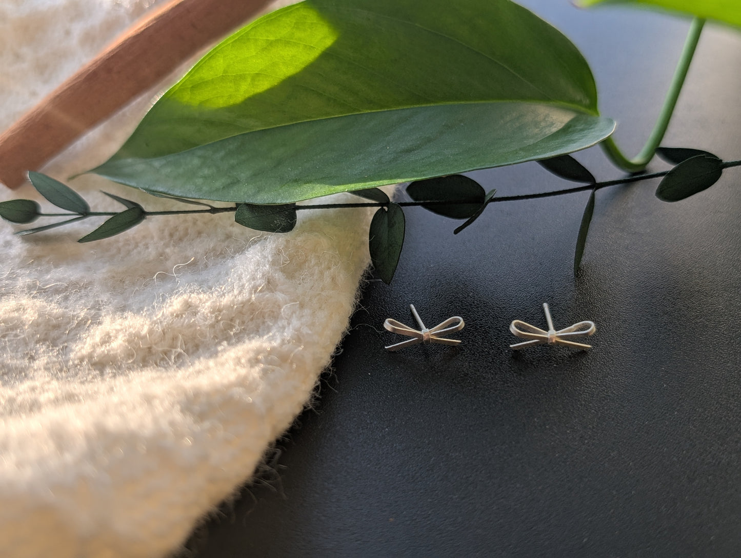 Bowknot Stud Earrings