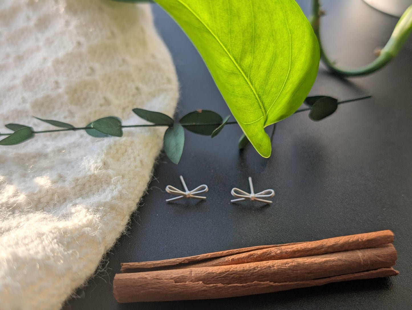 Bowknot Stud Earrings