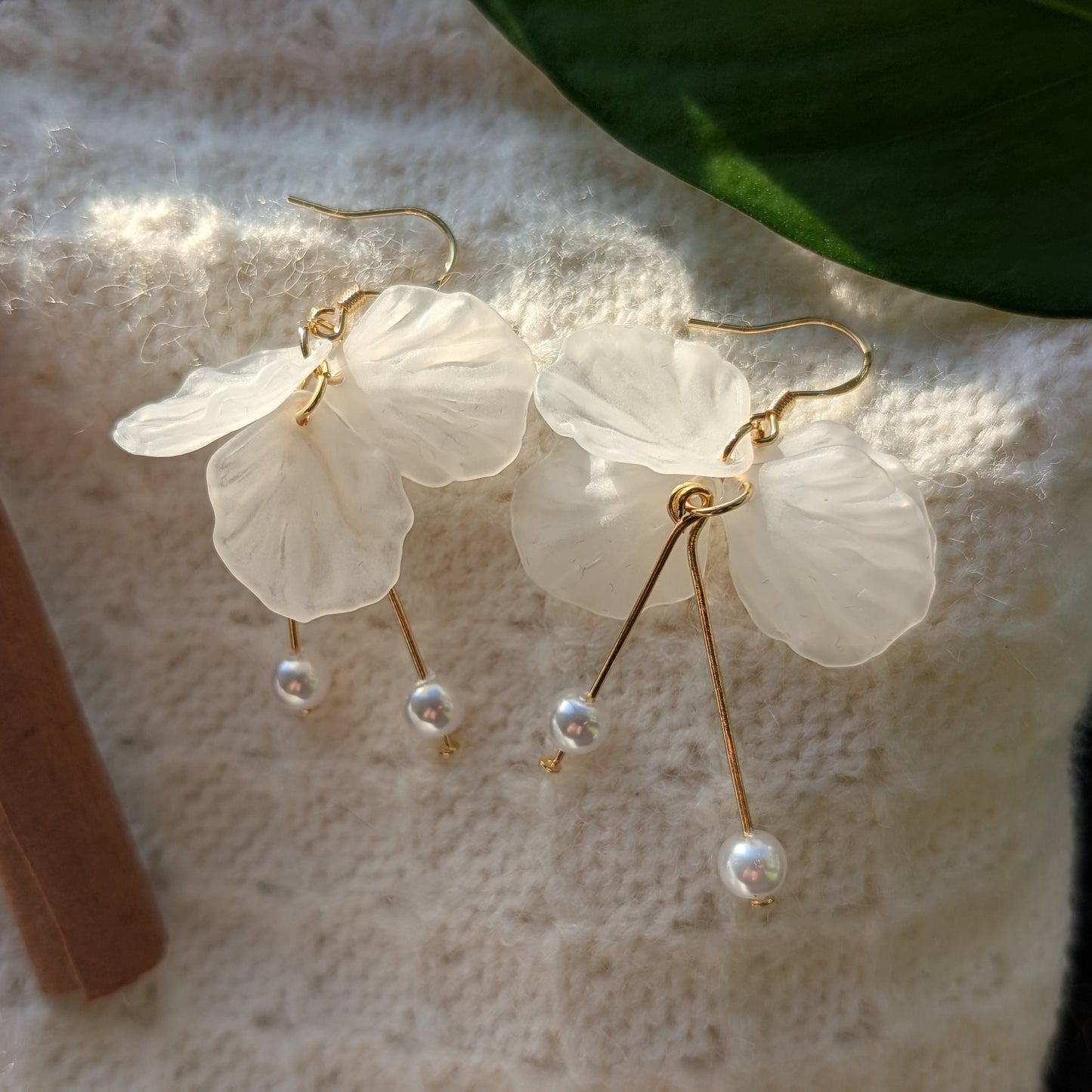 Whimsical Floral Frop Earrings