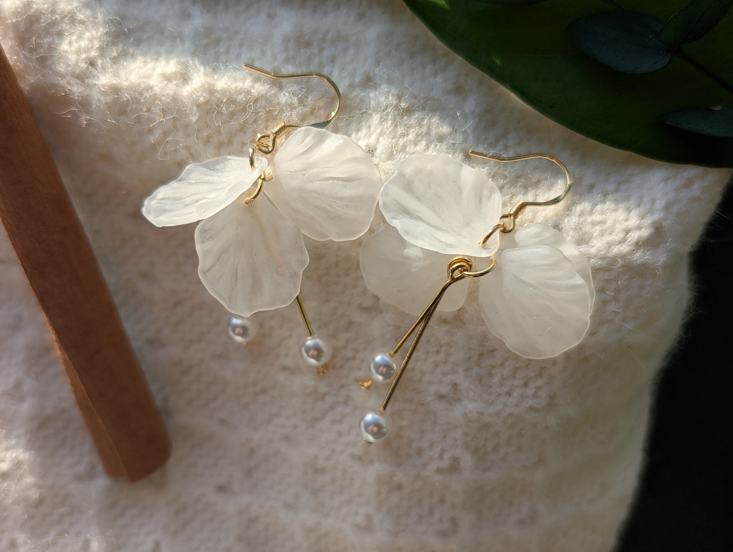 Whimsical Floral Frop Earrings