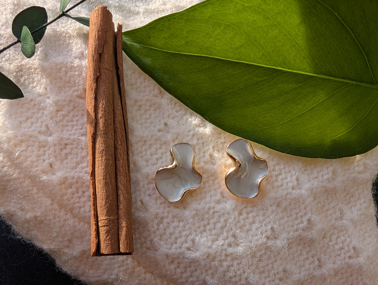 Artistic Geometric Stud Earrings