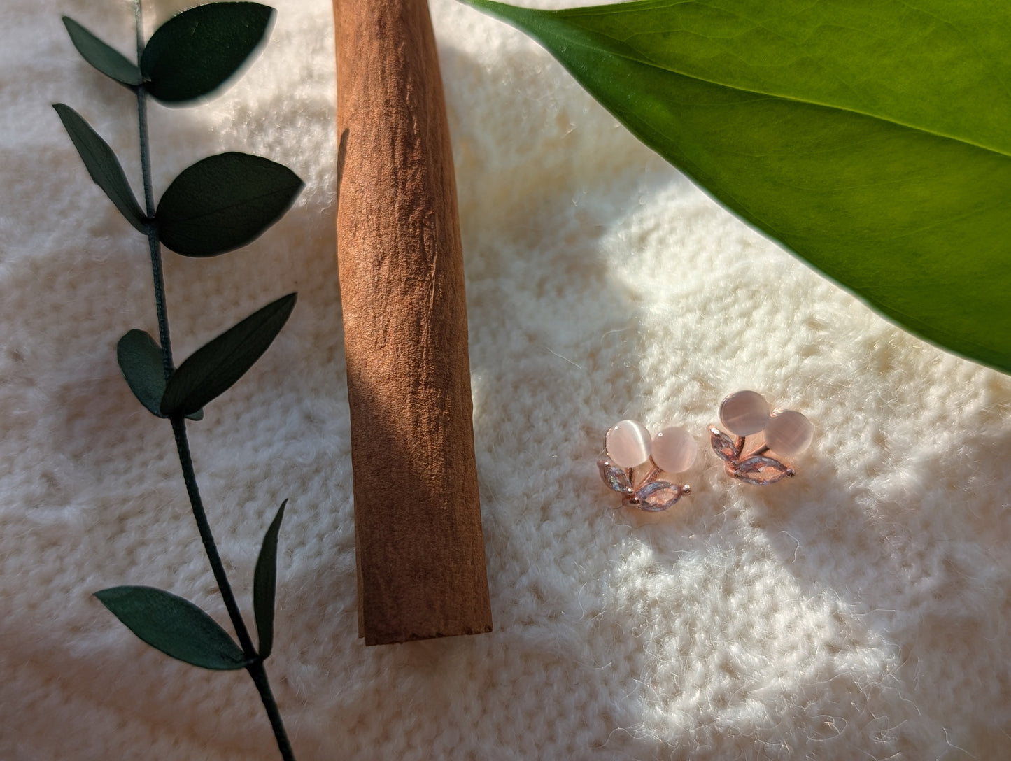 Cherry Opal Earring