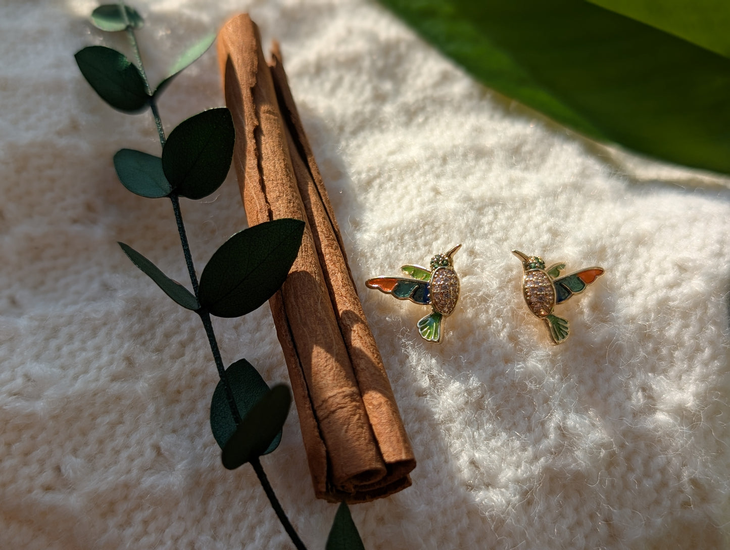 Hummingbird Stud Earrings