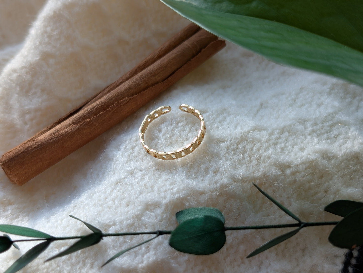 Treasure Textured Ring